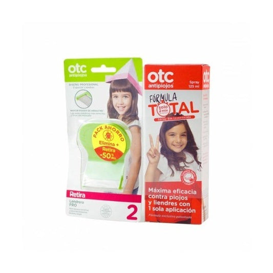 Otc Antipiojos Pack Spray 125ml + Liendres