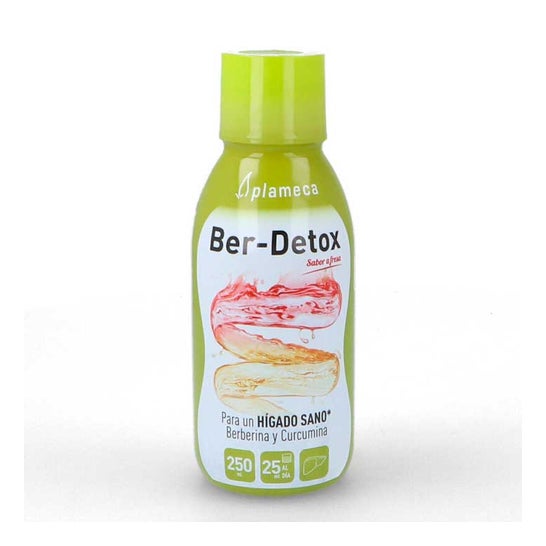Plameca Ber-Detox Sabor Fresa 250ml