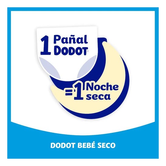 Dodot Bebé Seco T4 9-14kgs 58uds