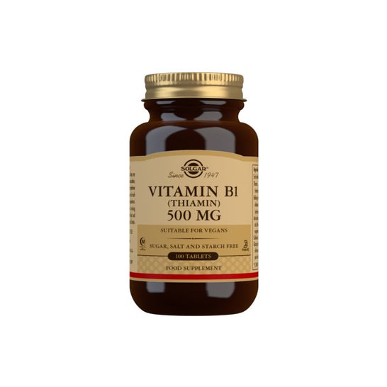 Solgar Vitamina B1 Tiamina 500mg 100comp