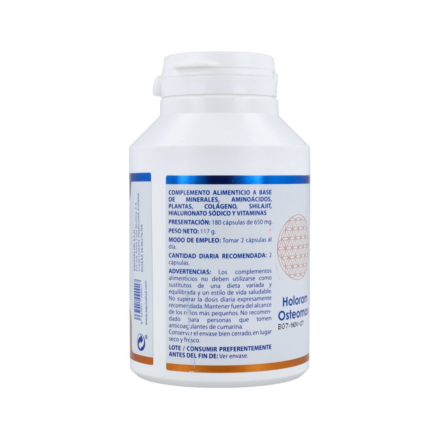 Equisalud Holoram Osteomax 180caps