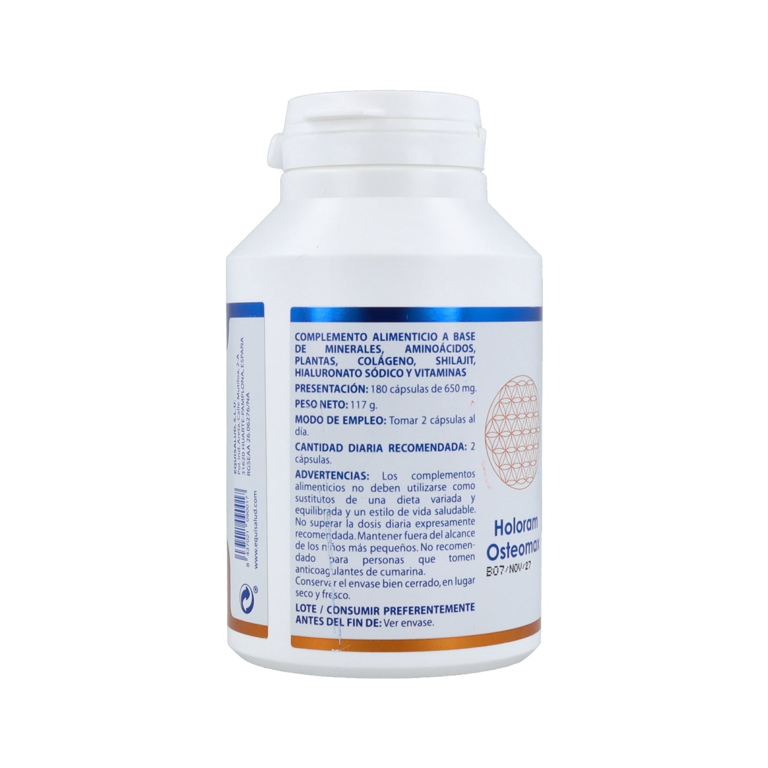 Equisalud Holoram Osteomax 180caps