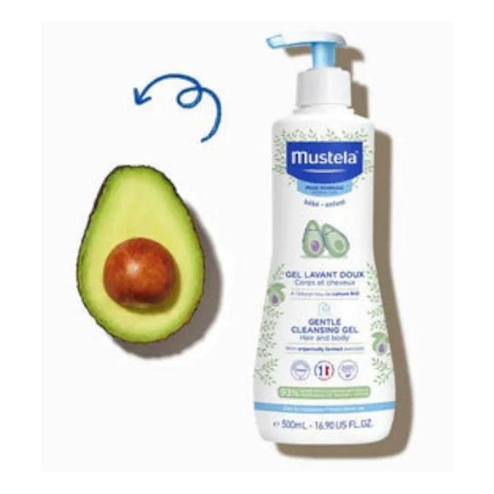 Mustela Gel de Baño Suave con Aguacate Bio 200ml
