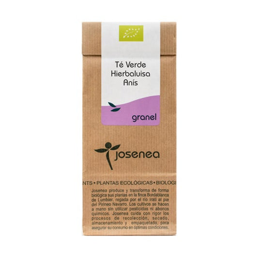 Josenea Té Verde Hierbaluisa Anís BIO a Granel 50g