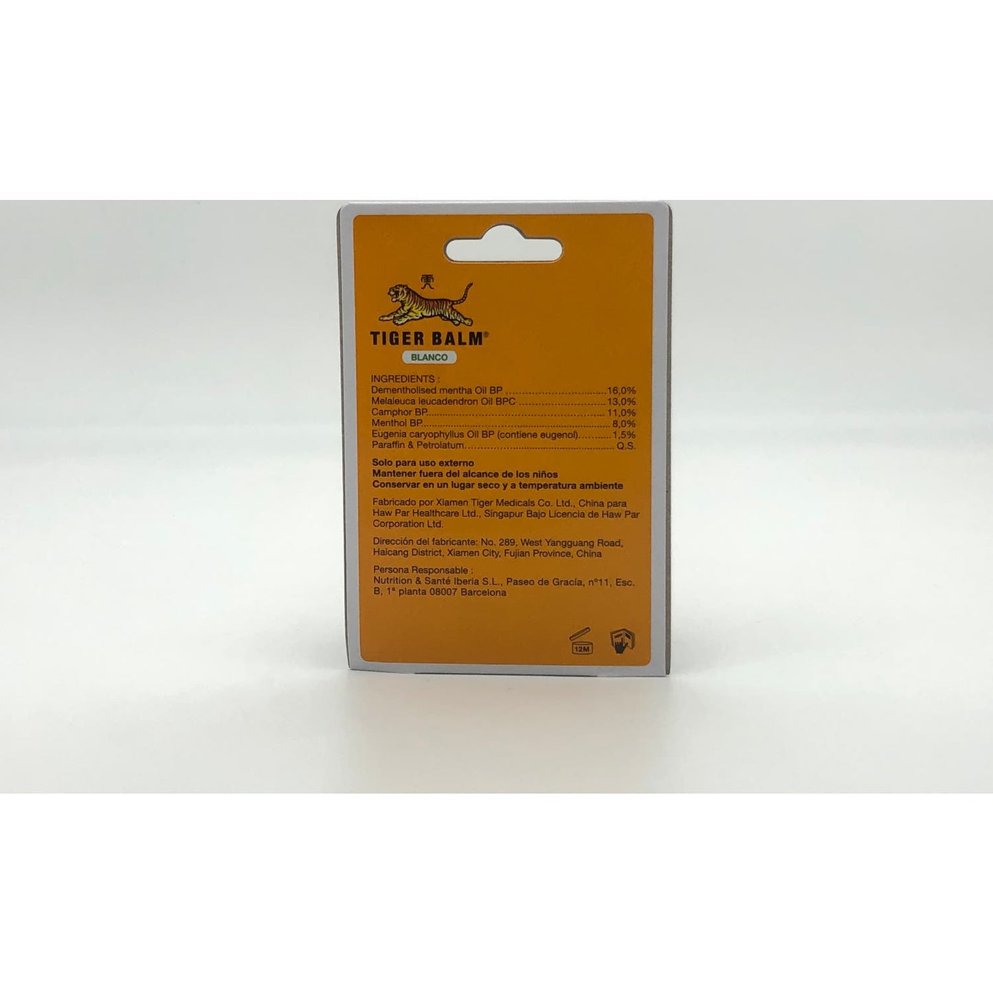 Tiger Balm Bálsamo del Tigre Blanco 19g