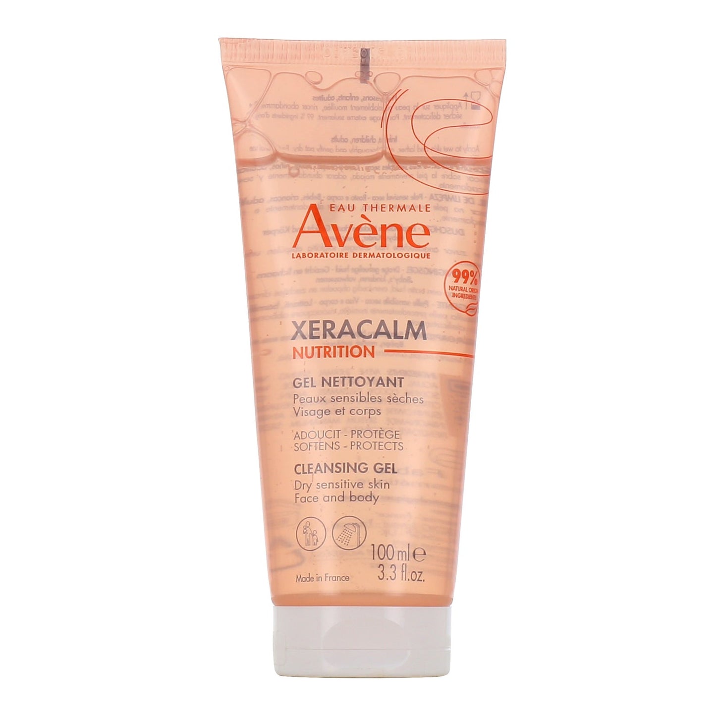 Avène XeraCalm Nutrition Gel Limpiador 100ml