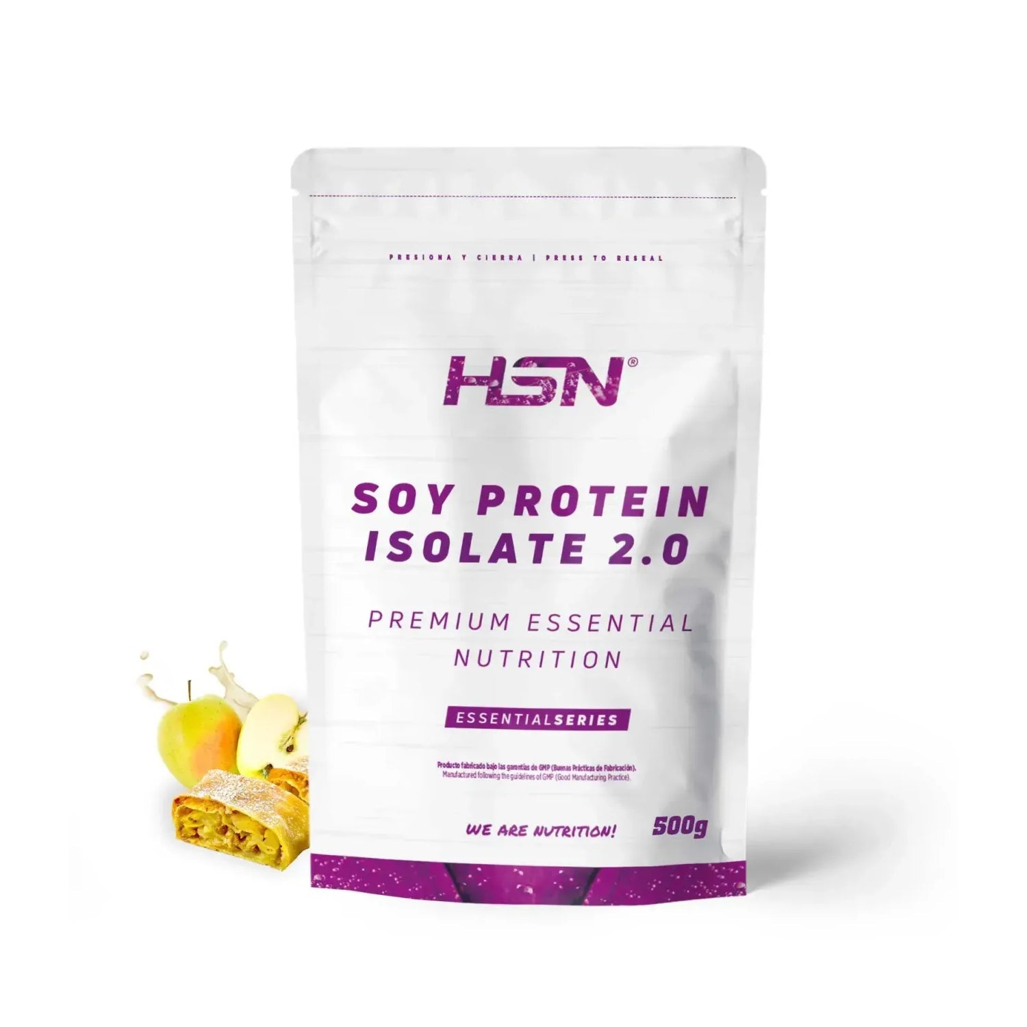HSN Proteína de Soja Aislada 2.0's Strudel de Manzana 500g