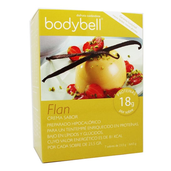 Bodybell Flan Sabor Vainilla 7x24g