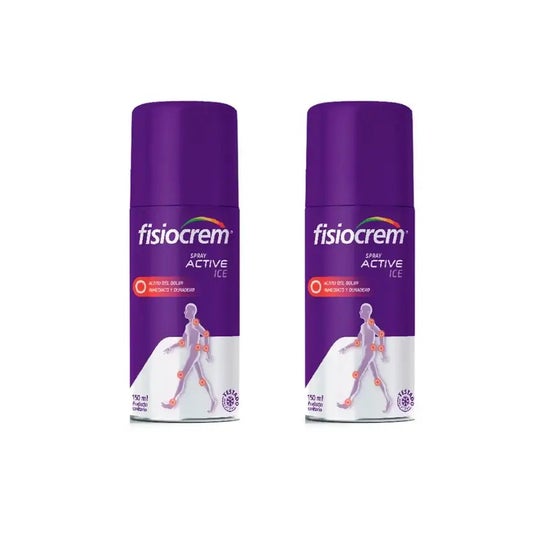 Fisiocrem Pack Spray Active Ice 2x150ml