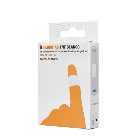 Interapothek Apósitos Adhesivo TNT Blanco 20 uds