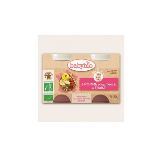 Babybio Frutero Pequeño 2x130g