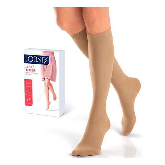 Jobst CCL1 Medias Ultra Sheer Caramelo Talla 4 1 Par