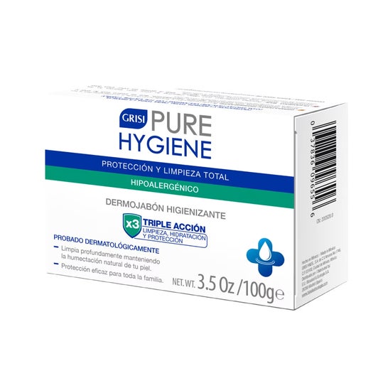 Grisi Pure Hygiene Dermojabón Higienizante 100 g