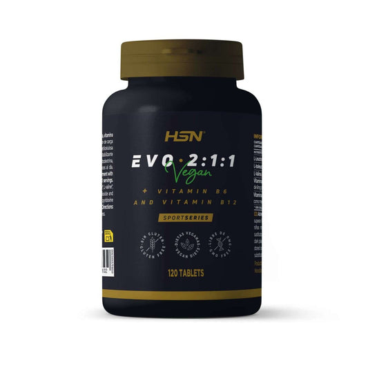 HSN Evo 2:1:1 BCAA's 2:1:1 + Vitaminas B6 y B12 120comp