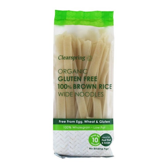 Clearspring Tallarines Arroz Integral 200 g