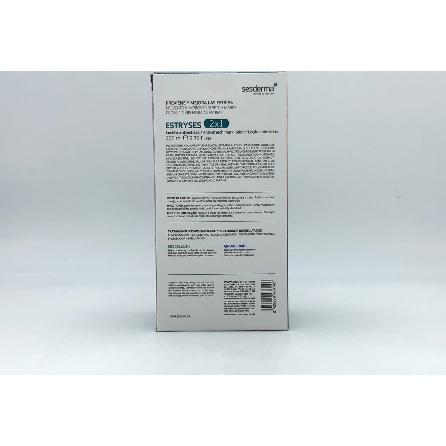 Sesderma Estryses Loción Antiestrías 2x200ml