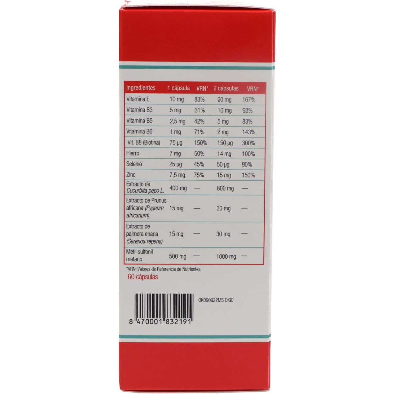 Complidermol 5alfa Plus 3x60caps