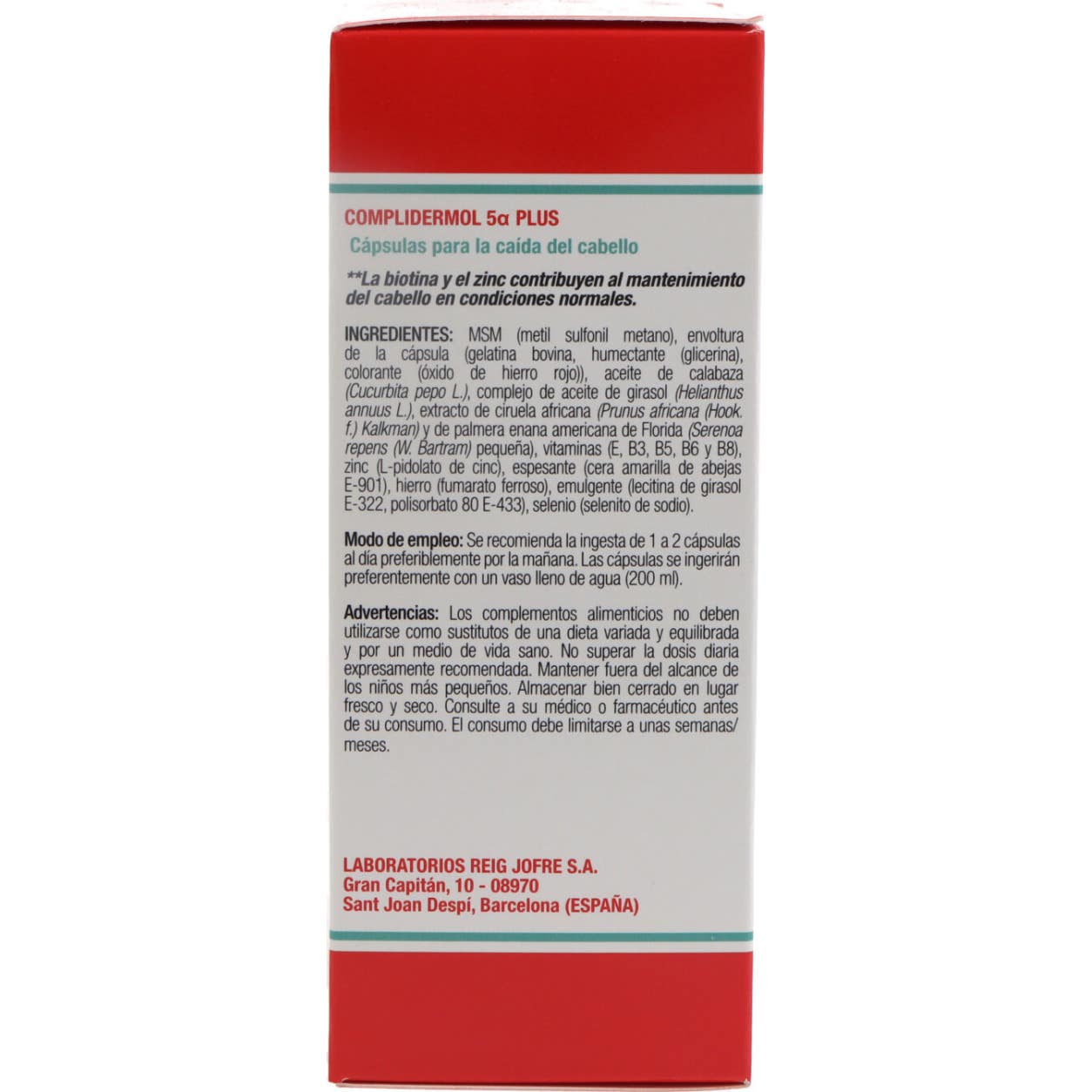 Complidermol 5alfa Plus 3x60caps