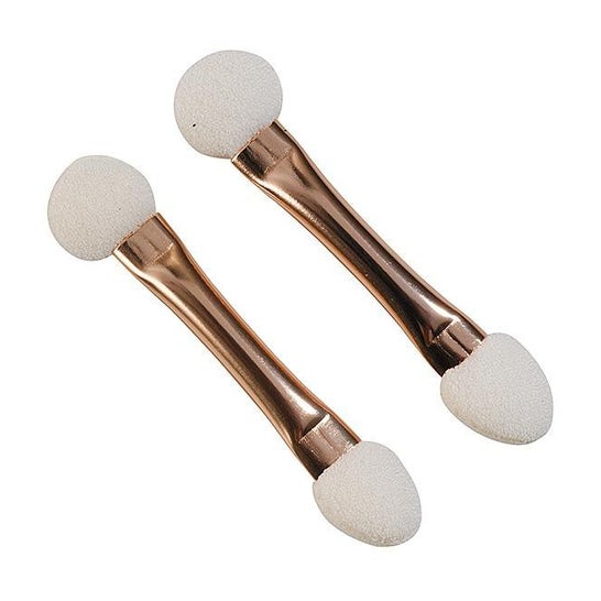 Peggy Sage Aplicador Espuma Doble Largo para Sombra 5cm 2uds