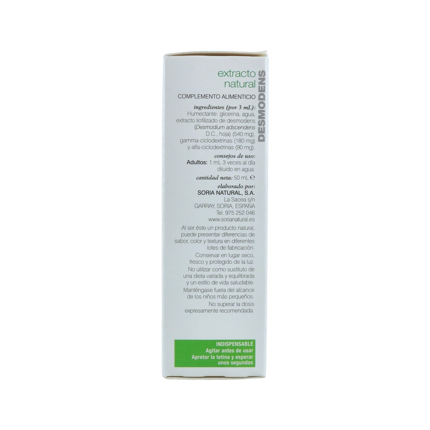 Extracto Desmodens Xxi Soria Natural