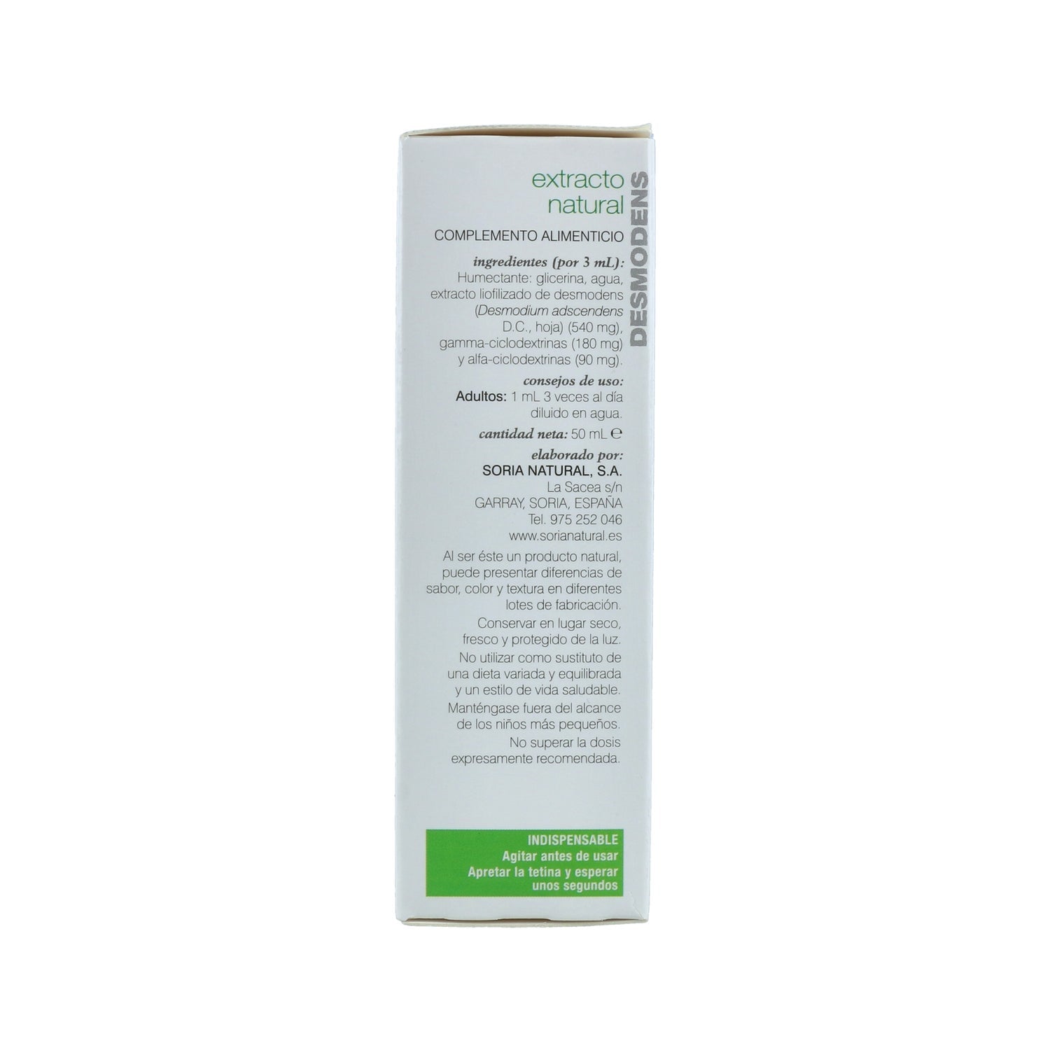 Extracto Desmodens Xxi Soria Natural