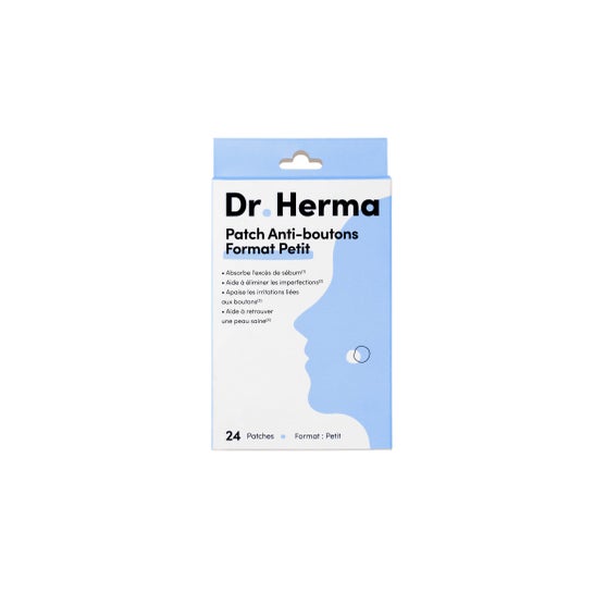 Dr. Herma Patch Anti-Granos Pequeño 24uds