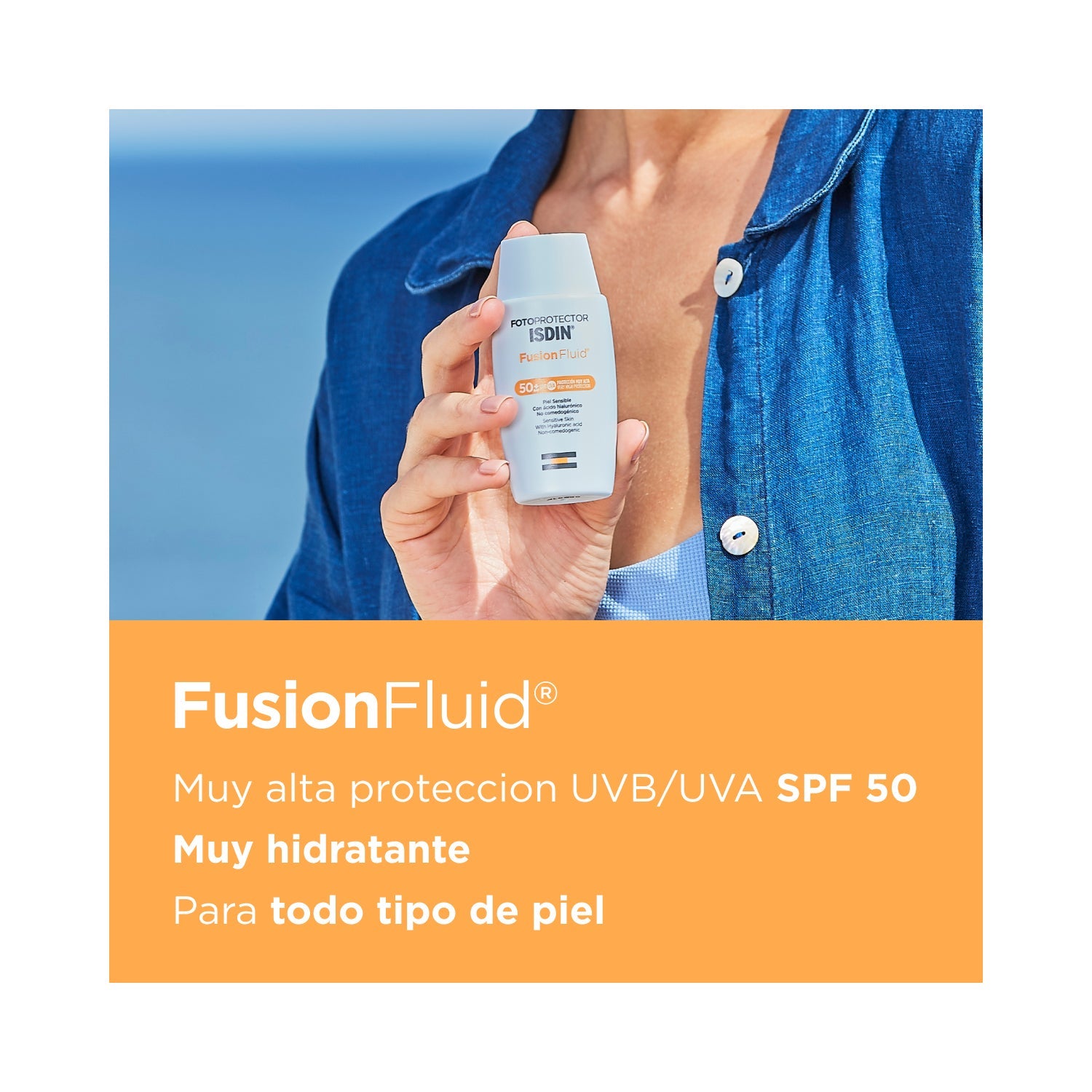 ISDIN Fotoprotector Fusion Fluid SPF50+ 50ml