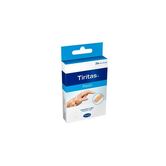 Tiritas® plastic apósito adhesivo 19 X 72 14 uds