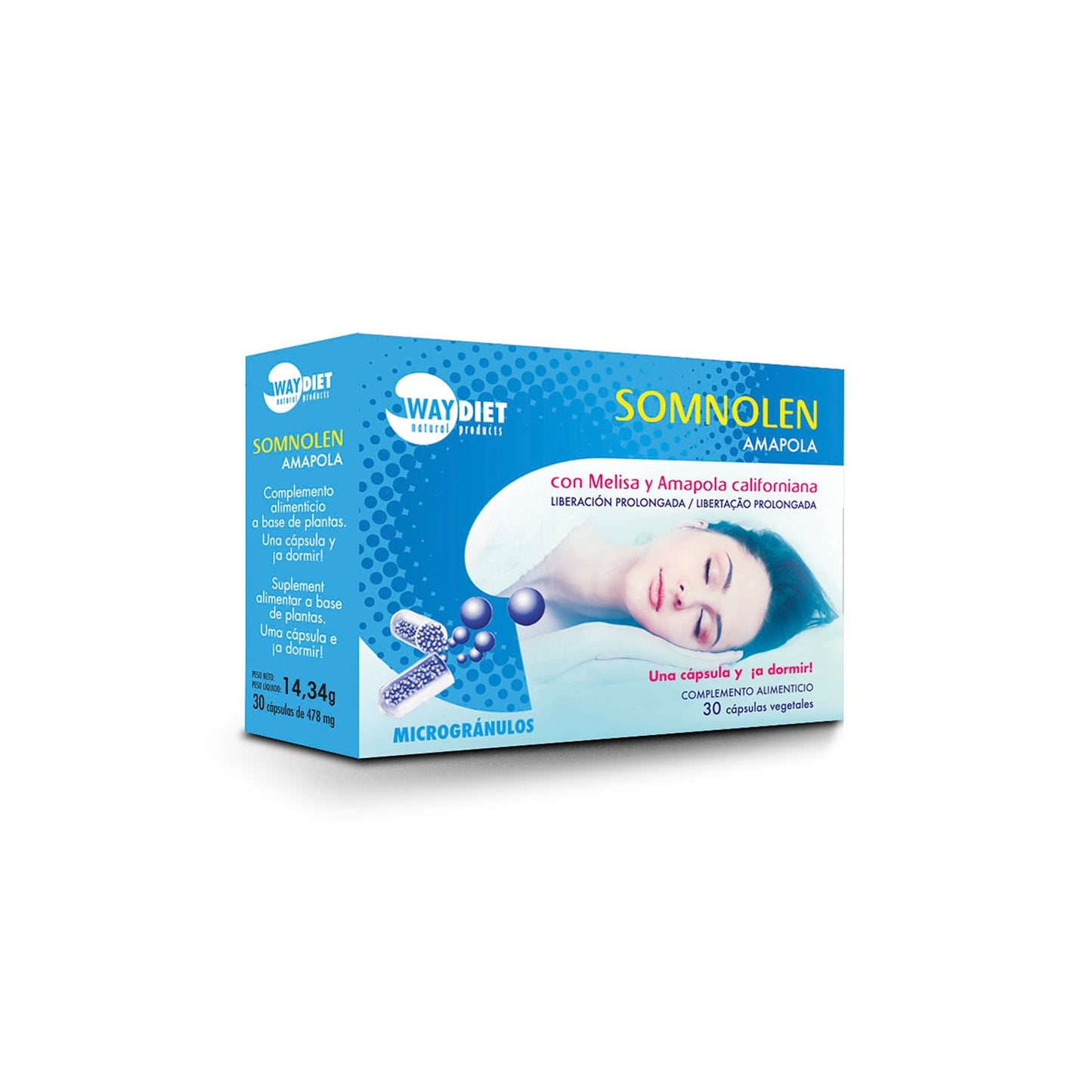 Waydiet Somnolen Amapola 30caps