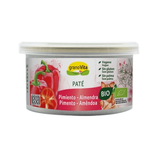 Granovita Paté Almendras Pimiento Bio 125 g