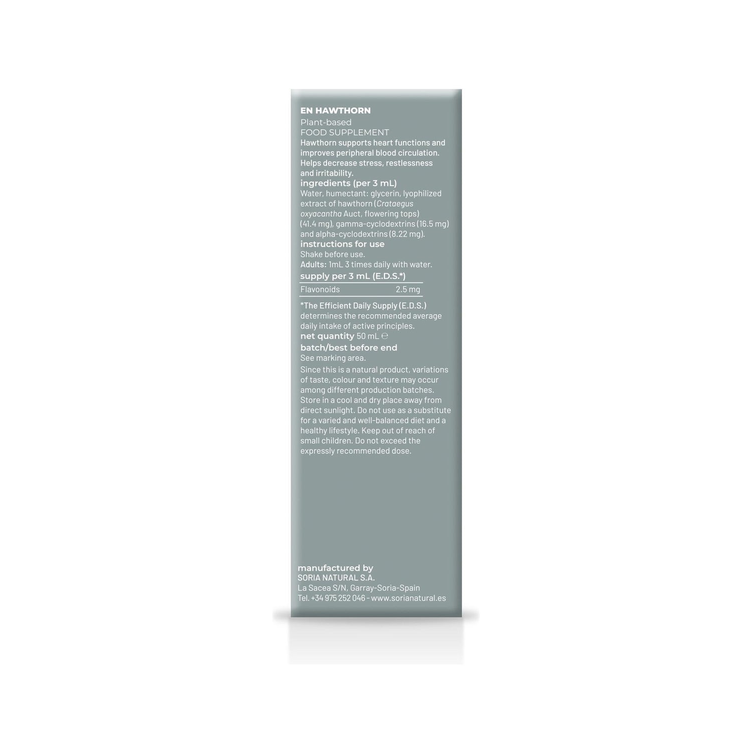 Soria Natural Espino Blanco Extracto 50ml