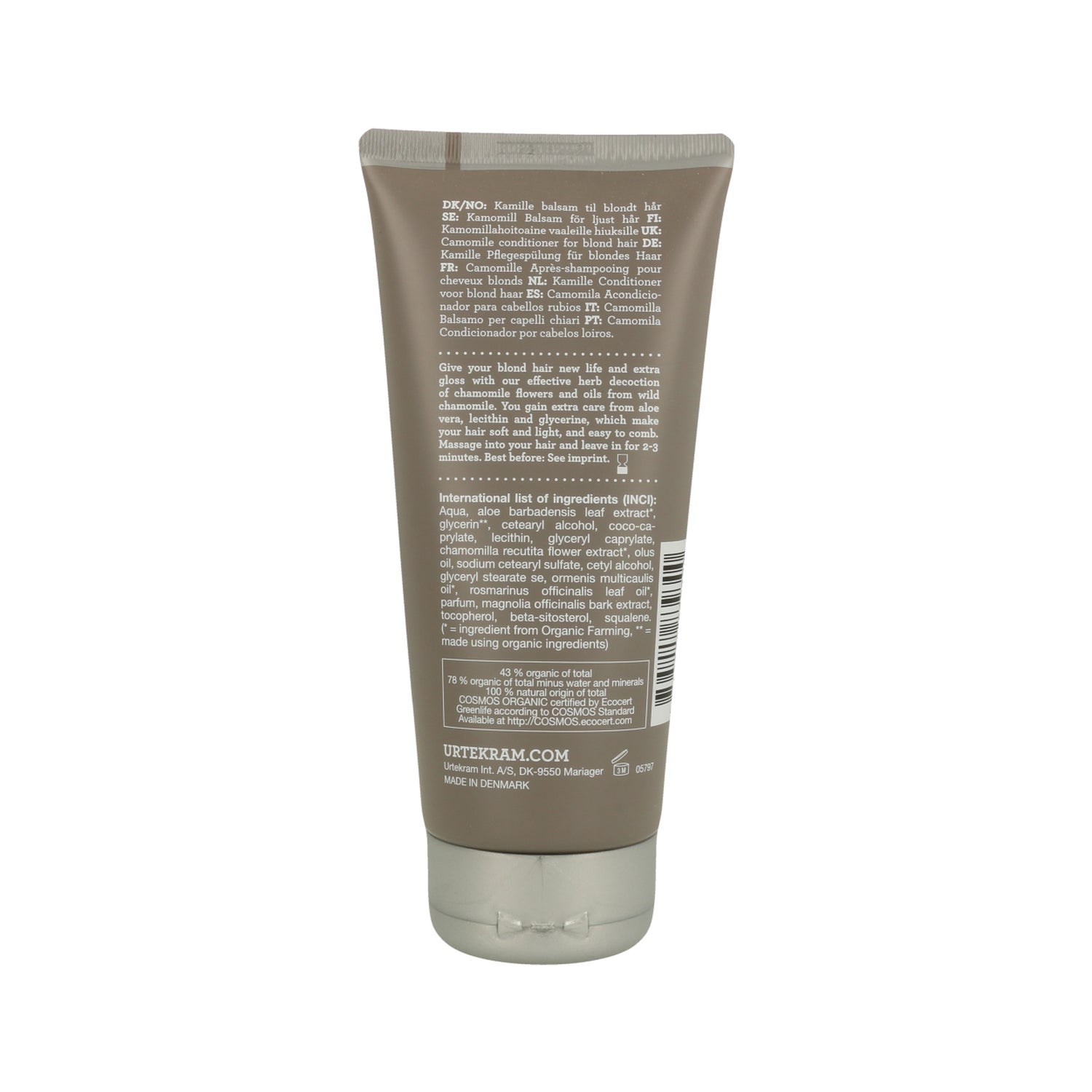 Urtekram Acondicionador de Manzanilla Bio 180ml