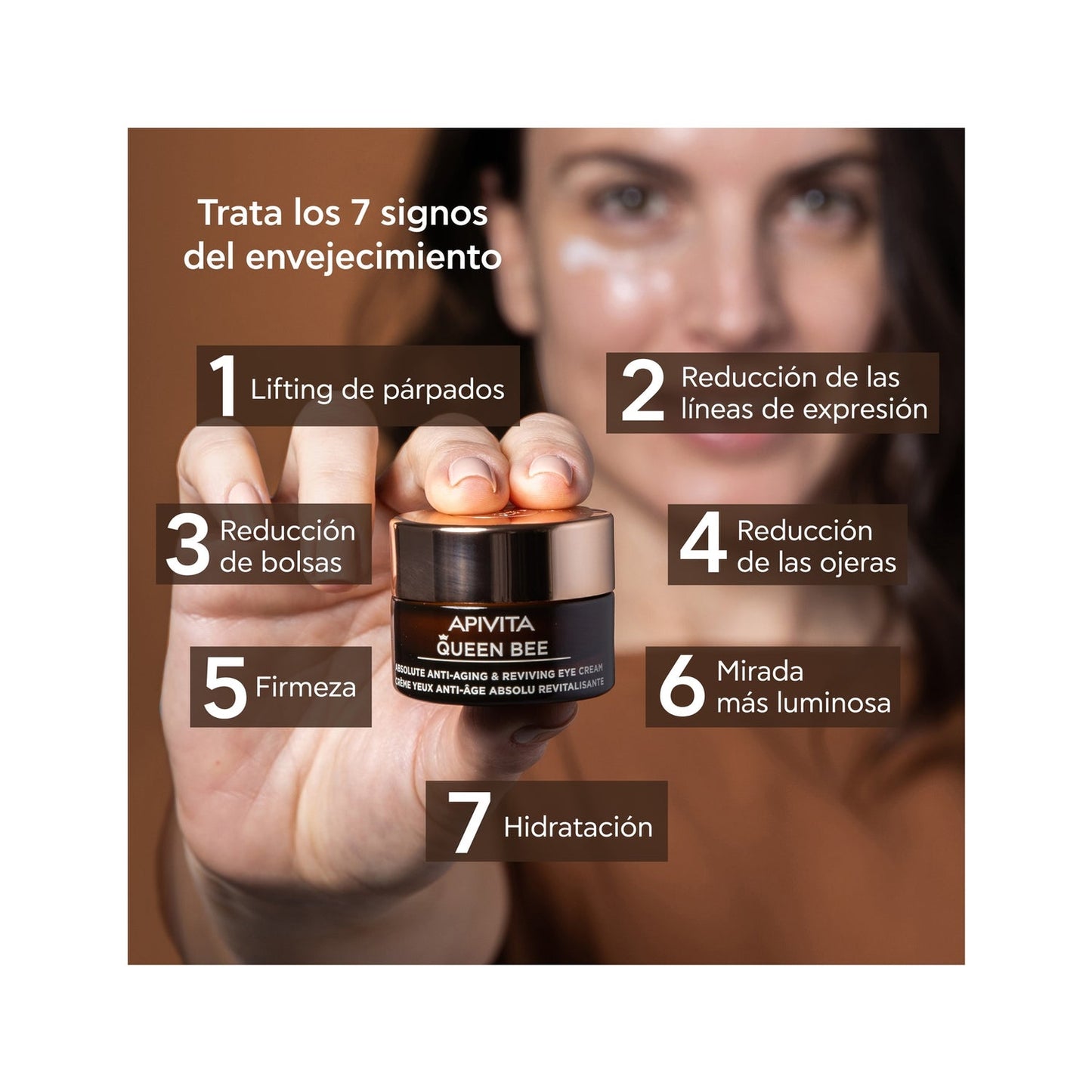 Apivita Queen Bee Absolute Anti-Aging & Reviving Eye Cream 15ml