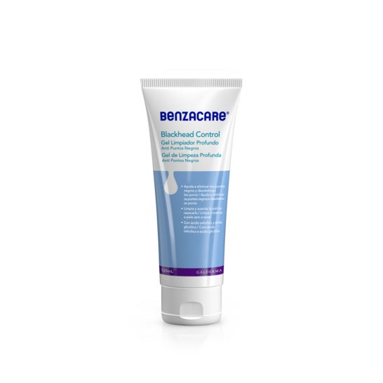 Benzacare Blackhead Control gel Limpiador Profundo Anti Puntos Negros 120 ml