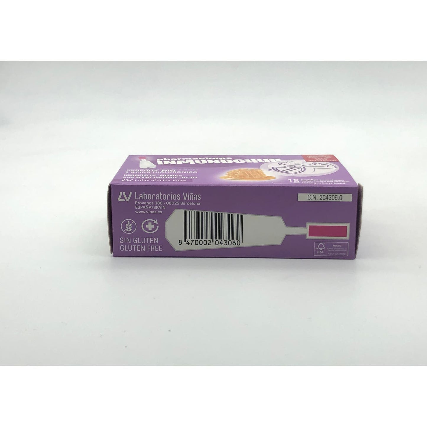 Pharmachups Inmunochup Frutas del Bosque 18uds