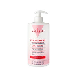 Valquer Hyaludrops Loción Corporal Fresa y Karité 72H 700ml