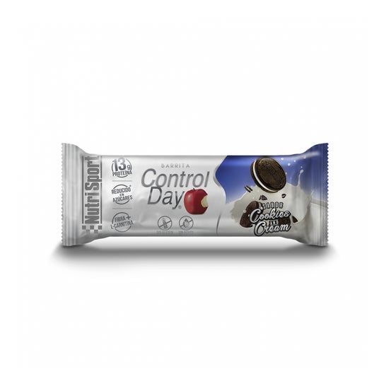 Nutrisport Barritas Controlday Galletas y Crema 28x44g