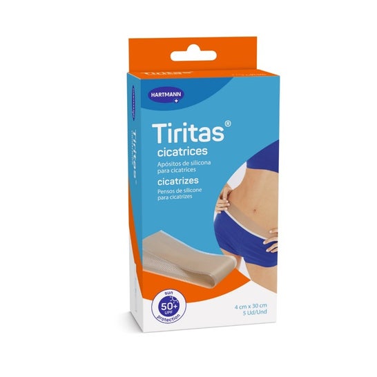 Tiritas Cicatrices 4x30 cm Formato Tira 5 uds