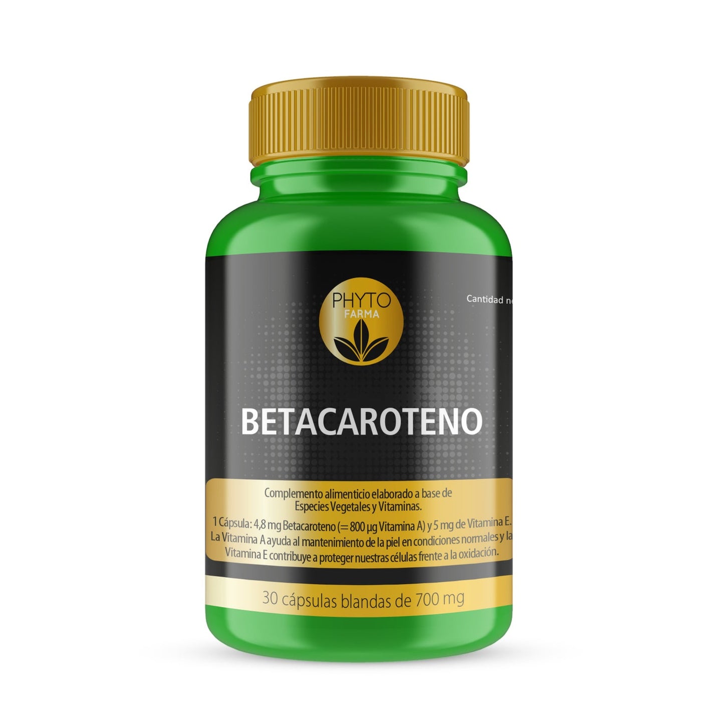 Phytofarma Betacaroteno 30 cápsulas blandas