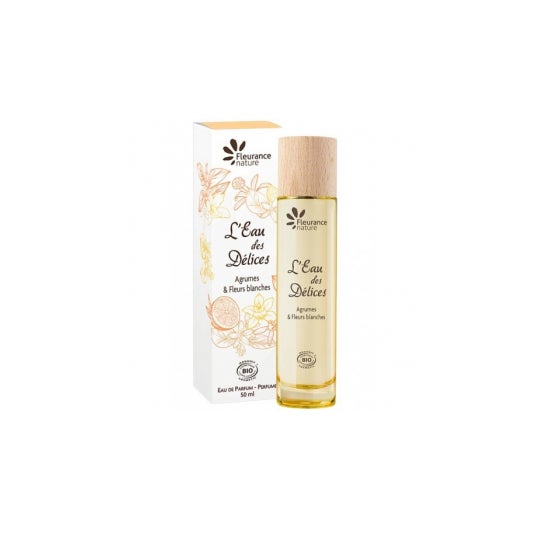 Fleurance Nature Parfum L'Eau Des Delices Bio Agrumes Et Fleurs Blanches 50ml