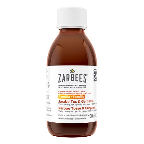 Zarbee's Familia Jarabe Tos y Garganta 150ml
