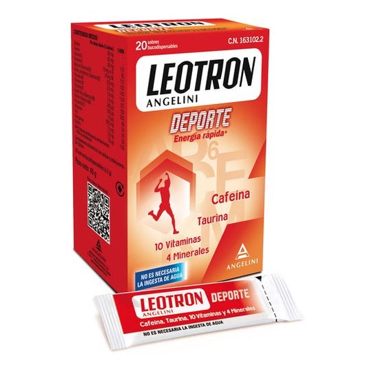 Leotron Deporte bucodispersables 20 sobres