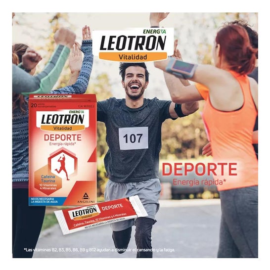 Leotron Deporte bucodispersables 20 sobres