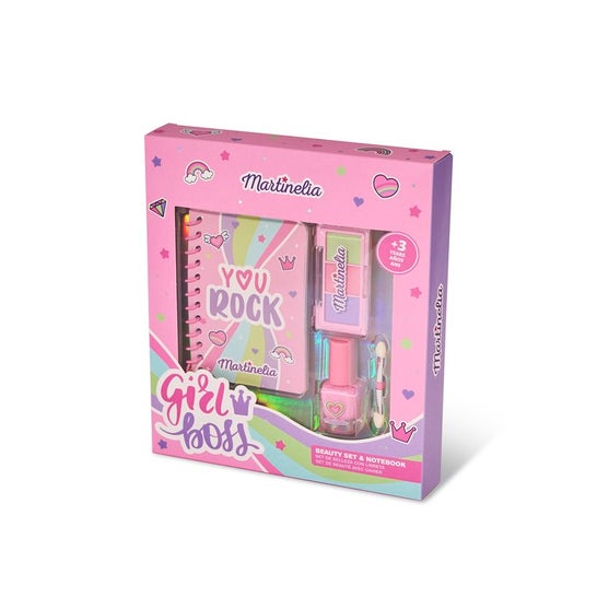 Martinelia Set Supergirl Notebook & Beauty 1ud