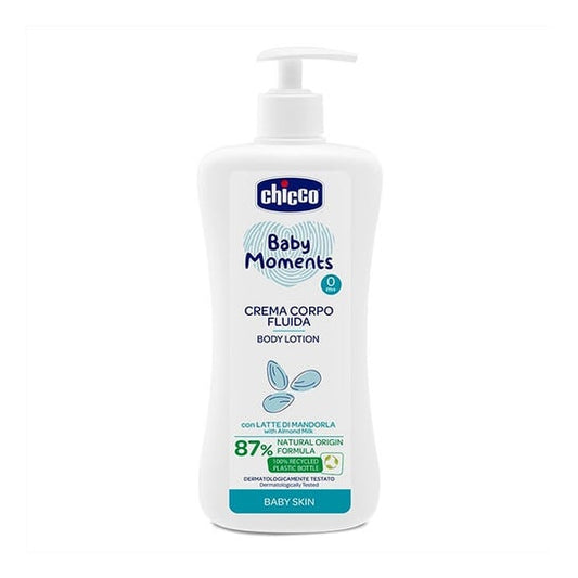 Chicco Baby Moments Crema Corporal Fluida 10595 500ml