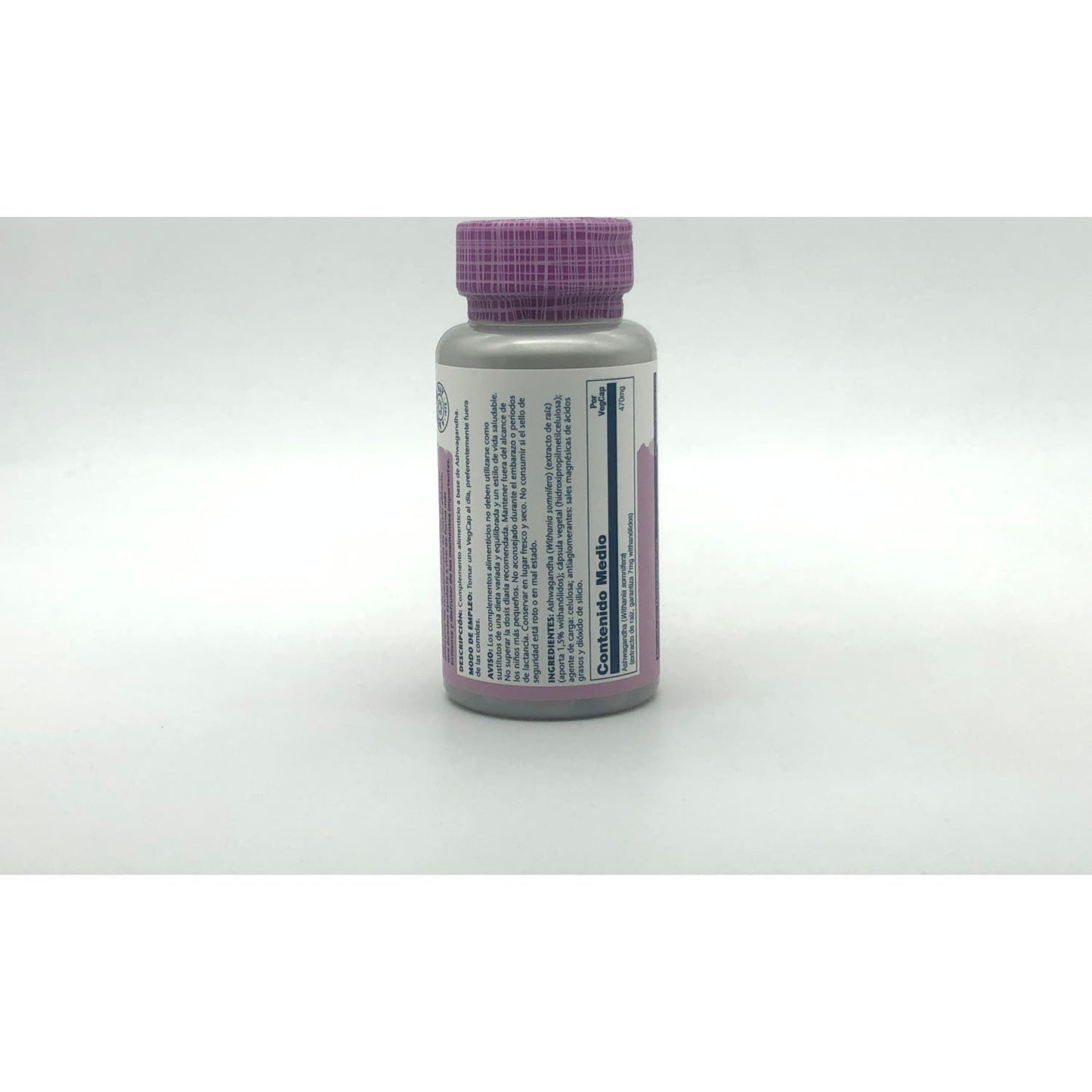 Solaray Extracto de Raíz Ashwagandha 470mg 60caps