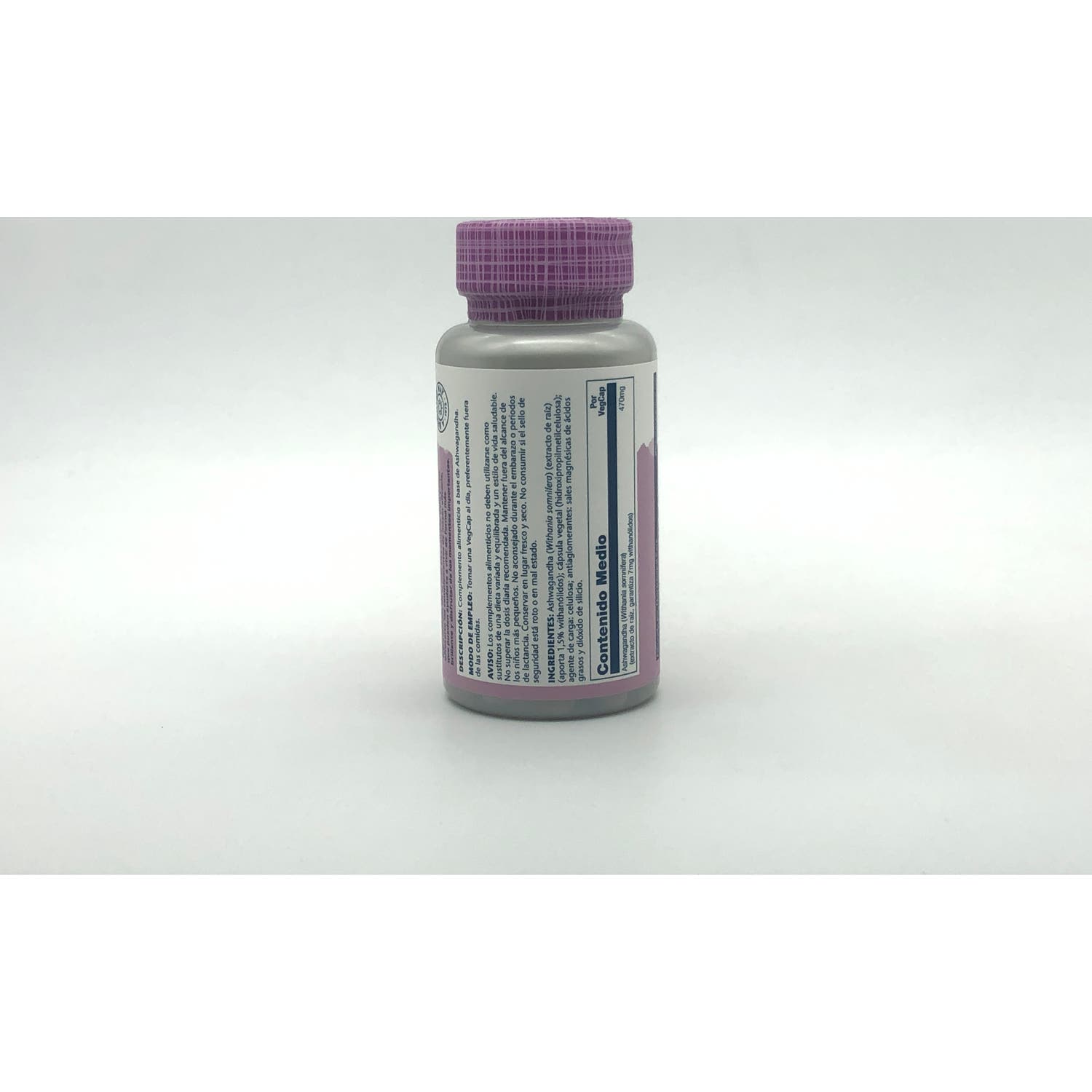 Solaray Extracto de Raíz Ashwagandha 470mg 60caps