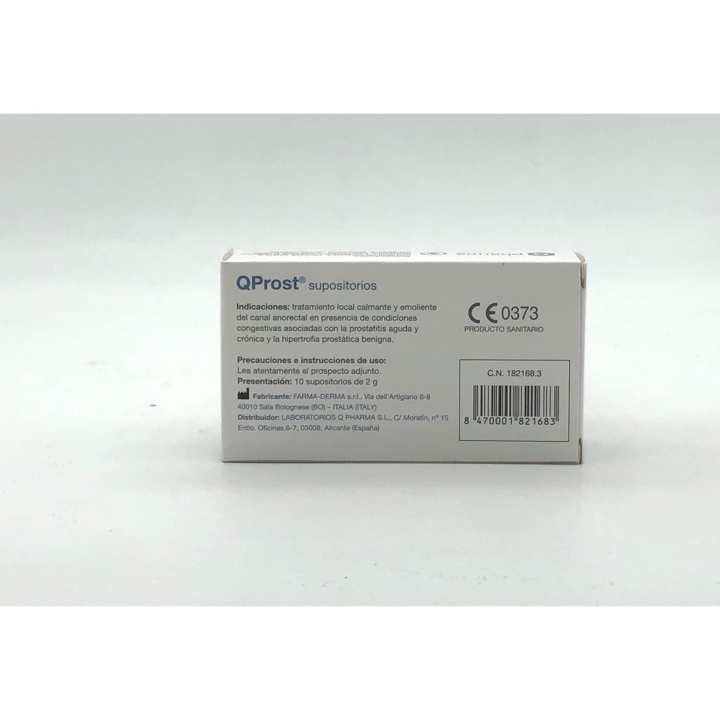 Q-Pharma Qprost Supositorios 10uds