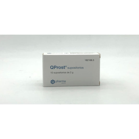 Q-Pharma Qprost Supositorios 10uds