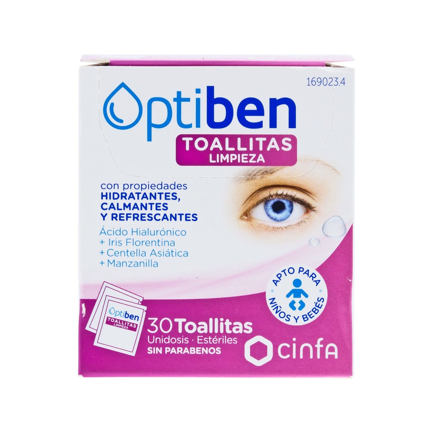 Optiben Toallitas Unidosis 30uds